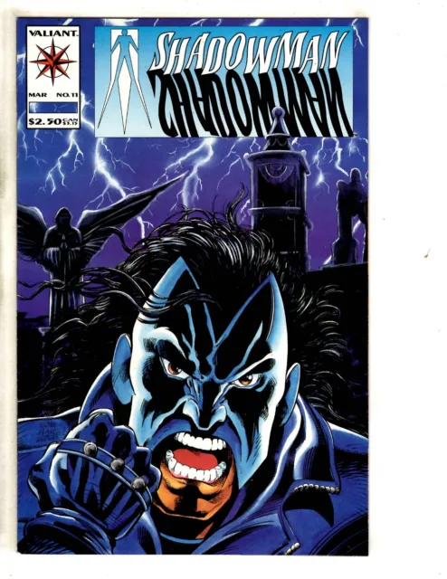 Shadowman # 11 NM 1st Print Valiant Comic Book SS10