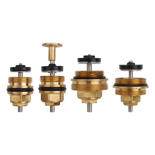 RETURN PIN VALVE Core for UFH Systems Brass Material M30x1 5 and M22x1 ...