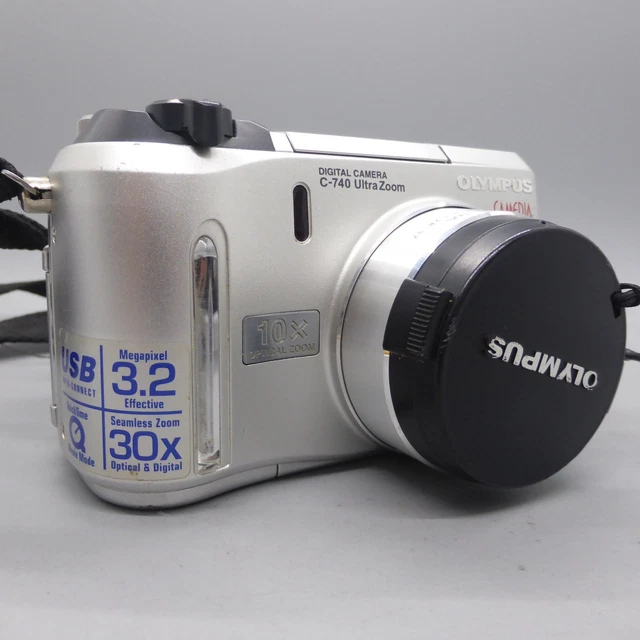OLYMPUS CAMEDIA ズームデジタルカメラ C-745 9/10 ⑦