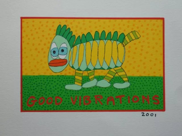 James Rizzi - Good Vibrations, Farblithografie, 2001 3