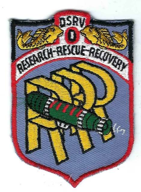 DSRV 1 Research-Rescue-Recovery - Vintage Collection 3x4 in EonT c8120