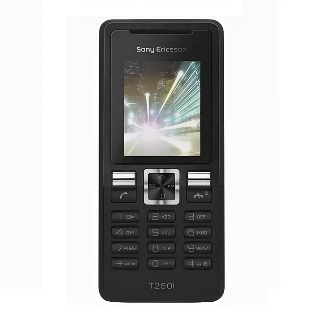 Sony Ericsson T250i Noir Portable Mannequin Attrappe Rareté Accessoires Déco