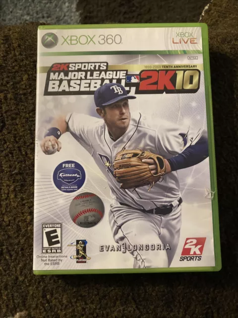 Major League Baseball 2K10 (Microsoft Xbox 360, 2010)