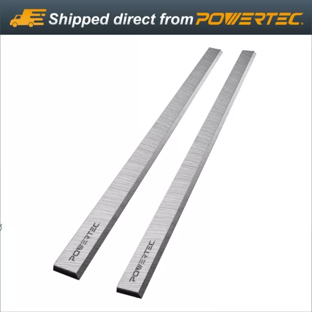 POWERTEC 12-1/2 Inch Planer Blades for Craftsman 233780 Planer, Set of 2 128082