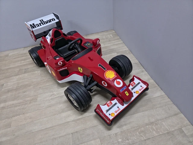 FERRARI F1 MICHAEL Schumacher Elettrica Per Bambini 12v TT TOYS