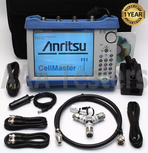 Anritsu Cell Master MT8212E Base Station Analyzer w/ Option 21 4GHz MT8212