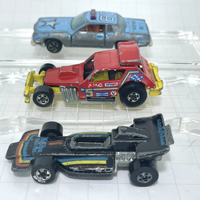 VINTAGE HOT WHEELS 70s80s Mixed Cars Lot Greased Gremlin Kidco Highway