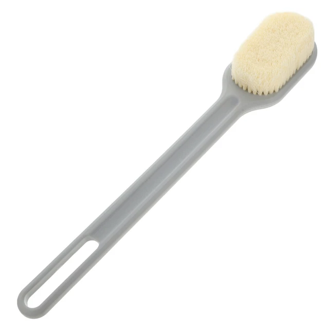 Handle Brush Body Exfoliating Back Scrubber Bath Men Women Sponge