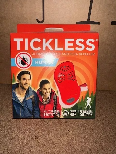 1 x Tickless Human ORANGE Zeckenschutz für Menschen