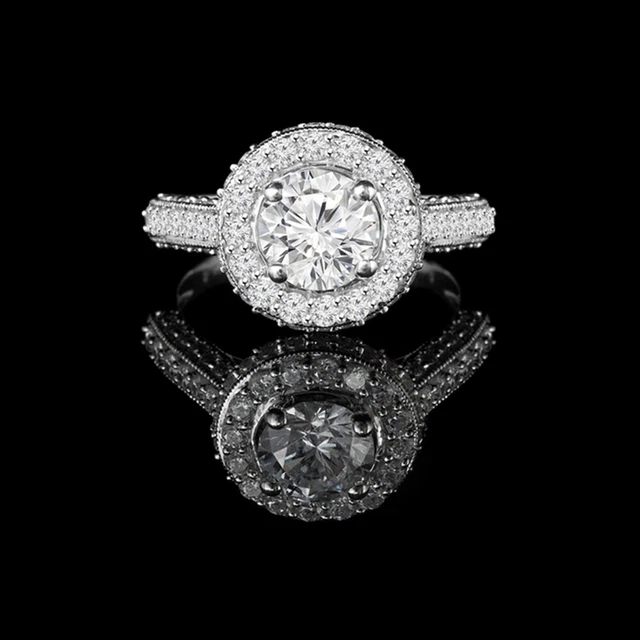 1.40 CT IGI / GIA Certified Lab Grown Diamond Ring Solid 950 Platinum
