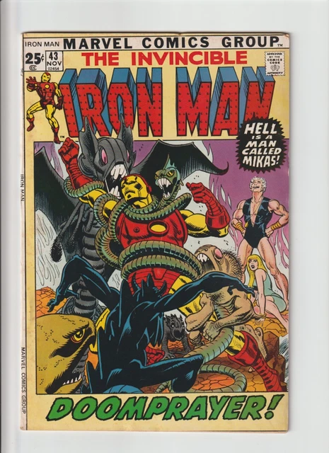 The Invincible Iron Man #43 (1971) 1st app. of Guardsman