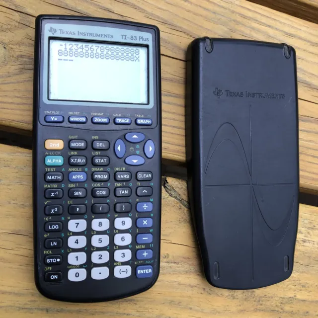 Texas Instruments TI-83 Plus Graphing Calculator - Black (83PL/TBL/1L1/A)