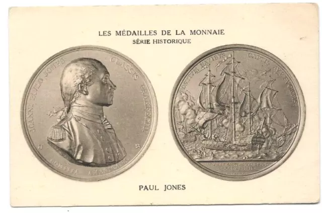 CPA "Les médailles de la monnaie" PAUL jONES