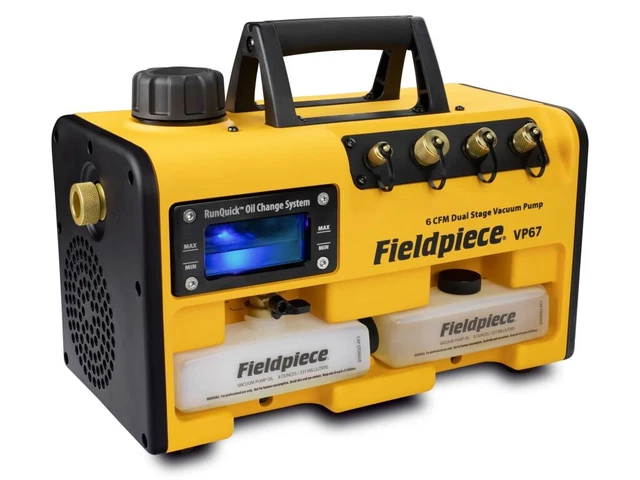 Fieldpiece VP67-OB HVAC Vacuum Pumps - Number of Stages (Pumps): 2, Vacuum (Vacu