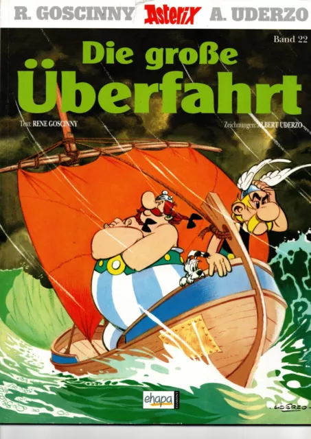 ASTERIX - Die große Überfahrt   Großband Nr. 22   Nachdruck von 2010