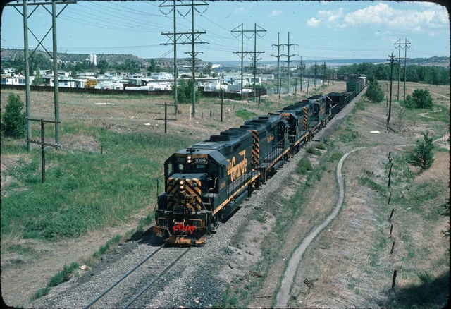 RHC Denver & Rio Grande Western 3089 - Original Slide - Colorado Springs, CO