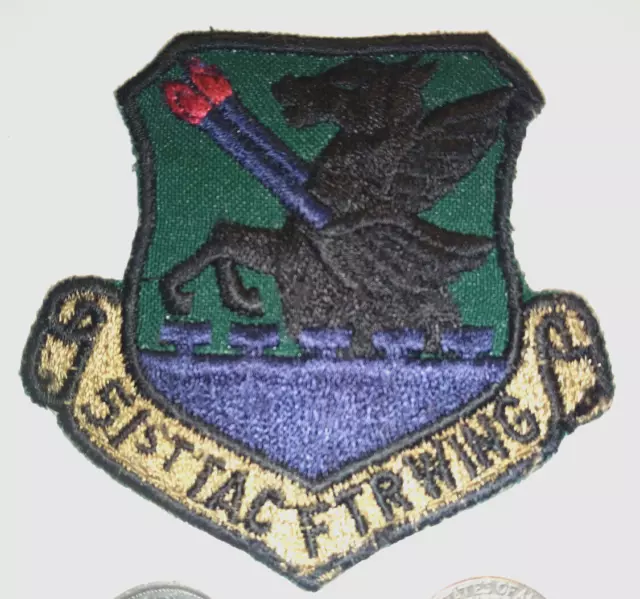 USAF 51st Tactical Fighter Wing Patch Badge Crest