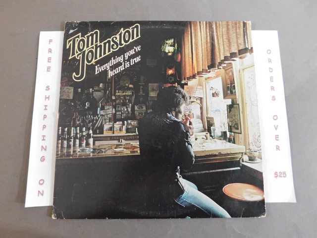 Tom Johnston (Of The Doobie Brothers) Everything You've Heard Is True Promo Lp