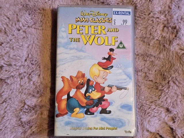PETER AND THE Wolf (VHS, 1993) Disney £1.75 - PicClick UK