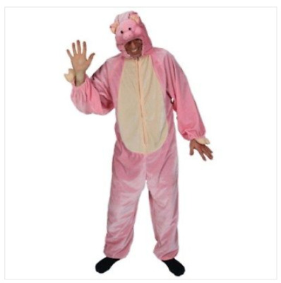 NEW Pink Pig Book Character Adults World Book Day Animal Fancy Dress Costume