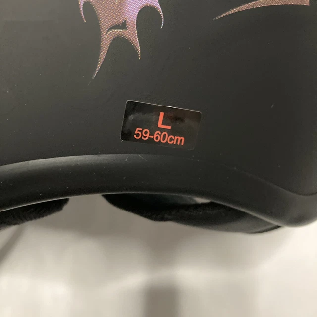 VCAN V5 CRUISER Intricate Butterfly Motorcycle Half Helmet DOT 3 Size