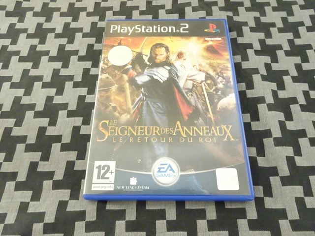 Le seigneur des anneaux : le retour du Roi sur ps2 ,VF, complet en très bon état