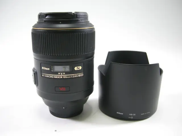 Nikon AF-S Nikkor Micro N ED VR IF 105mm f2.8G