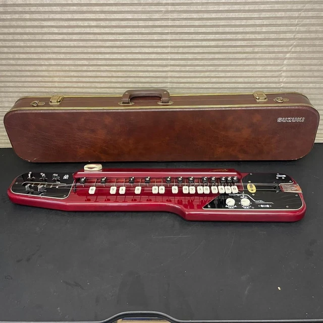 SUZUKI Electric Taishogoto Ran Soprano Suzuki Musical Instrument with Case