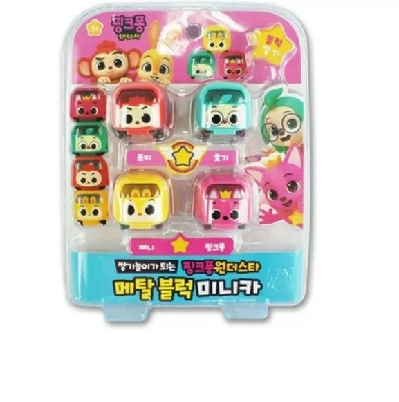 Pinkfong Wonderstar Detective Pinkfong Hogi Poki Jenny Rachel Myon 6 Figure  Set