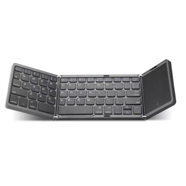 Clavier pliable Clavier Bluetooth sans fil pliable trois avec clavier pavé tact+ 3