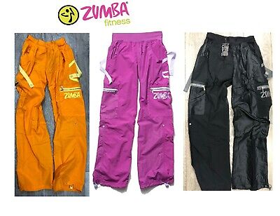 ladies older girls Zumba fitness cargo combat pants trousers dance workout NEW