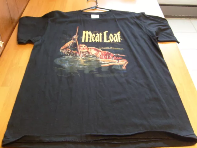 Meat Loaf Vintage Concert T Shirt I'd Lie For You Tour Winterland Cotton Large