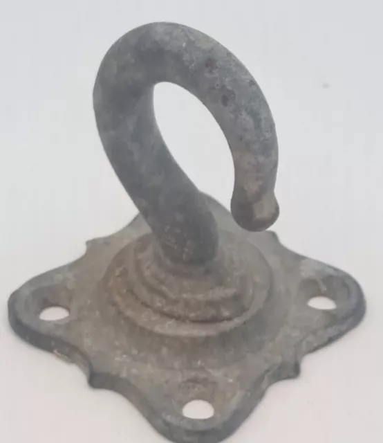 Antique Plant Light Ceiling Hanging Hook Vintage Cast Iron Bird Cage Hardware
