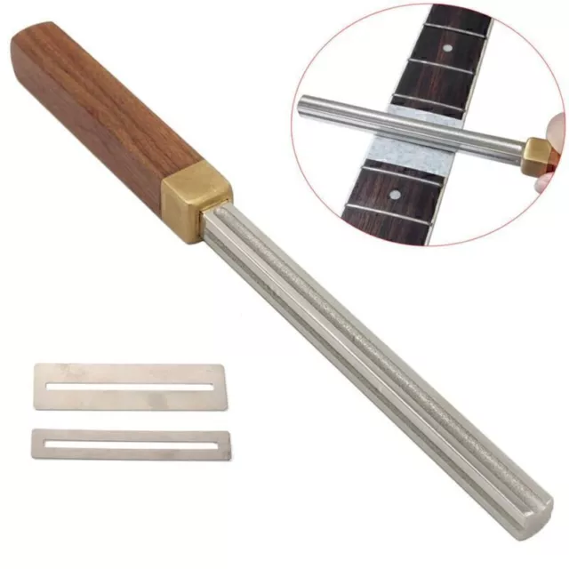 Guitar Fret Crowning File Fretboard Diamond Coating Repairing Dressing Tool