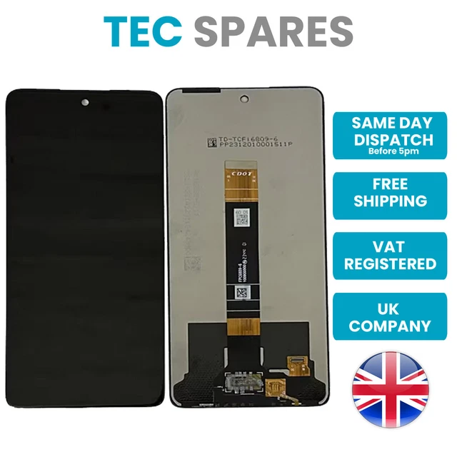 BRAYGOS LCD Screen & Digitizer Assembly Replacement For TCL 306 X668 – Black