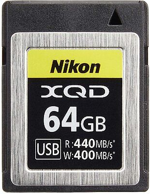 Tarjeta de memoria Nikon XQD 64 GB MC-XQ64G