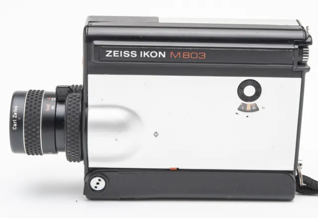 Zeiss Ikon M803 Super 8 Fotocamera - Carl Zeiss Vario-Sonnar 1.9/12-30mm