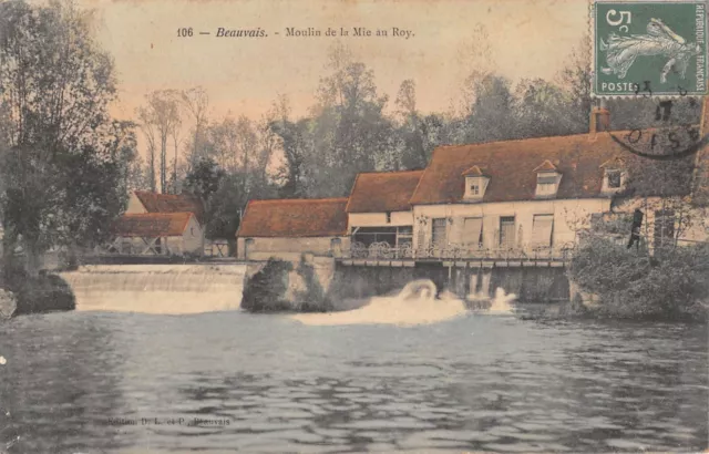 Cpa 60 Beauvais / Moulin De La Mie Au Roy