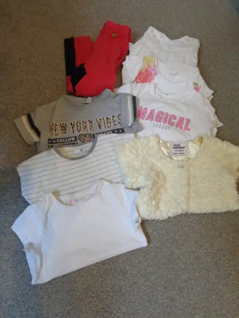 girls clothes bundle age 6-8 years