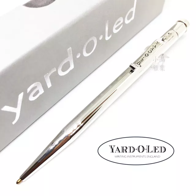 Yard O Led Ltd Edition Northumberland Ag925 Sterling Silver Ball Point Pen