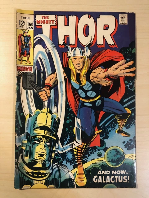 The Mighty Thor #160 - January 1969 - Marvel Comics Book
