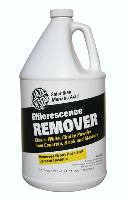Glaze 'N Seal 0323 Efflorescence Remover for Concrete, Brick & Masonry, 1 Gallon