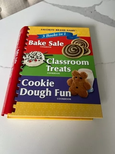 Favorite Brand Name 3 Books In 1 Bake Sale, Classroom Treats, Cookie Cook Books