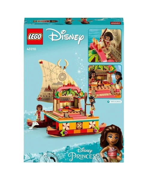 LEGO MOANA'S WAYFINDING Boat Disney Princess Set 43210 NEW & SEALED
