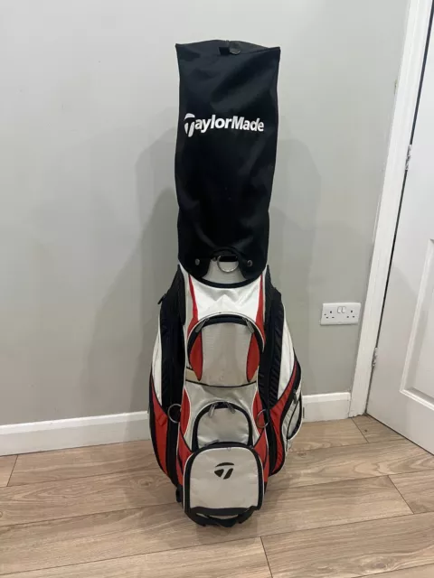 LONGRIDGE EZE KADDY Pro Cart Bag Black and White 30.00