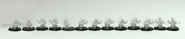 BLOOD BOWL 3rd/2nd Edition HALFLING TEAM: Greenfield Grasshuggers x13 (1998)