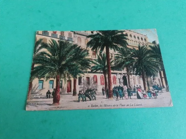 Carte Postale CPA Toulon - Place De la Liberté