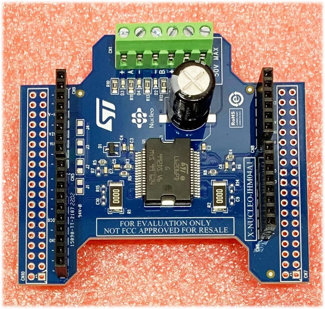 Driver Base Block X-NUCLEO-IHM04A1 - DUAL Brush DC Motor Driver base on L6206 and STM32 ...
