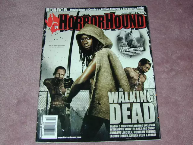 HORRORHOUND # 37 Sep/Oct 2012, The Walking Dead, Frankenweenie, Horror Hound
