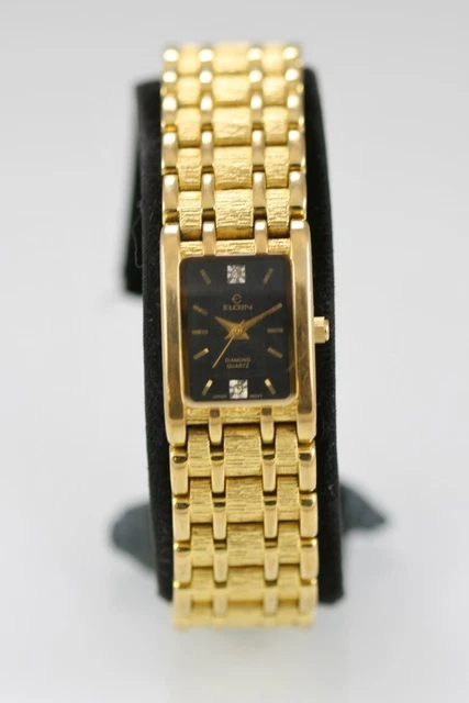 Elgin diamond hotsell womens watch